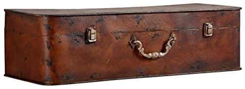 Wandkonsole 018-1827 in vintage braun von Heinz Hofmann