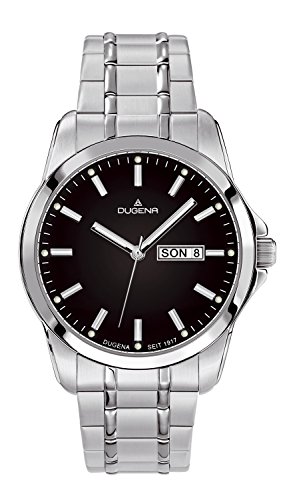 Dugena Herren-Armbanduhr Sportlich-Elegant Analog Quarz Edelstahl 4460559 Dugena Herren-Armbanduhr Sportlich-Elegant Analog Quarz Edelstahl 4460559