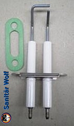 Preisvergleich Produktbild Rotex Ersatzteil Zündelektrodenblock mit Dichtung E1500156