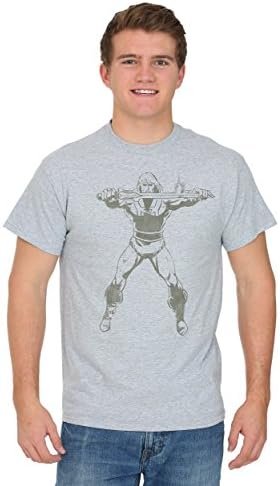 Freeze Mens Boys Masters Of The Universe He Man Pose T-Shirt Large