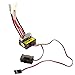 Produktbild SODIAL(R) 1/8 1/10 RC Car LKW Boots 320A Brushed Buerste Regler ESC W / Rueckwaerts 4.8-7.2V