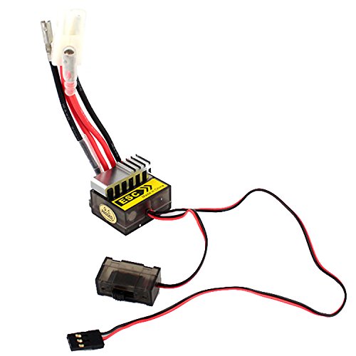 Preisvergleich Produktbild SODIAL(R) 1 / 8 1 / 10 RC Car LKW Boots 320A Brushed Buerste Regler ESC W / Rueckwaerts 4.8-7.2V