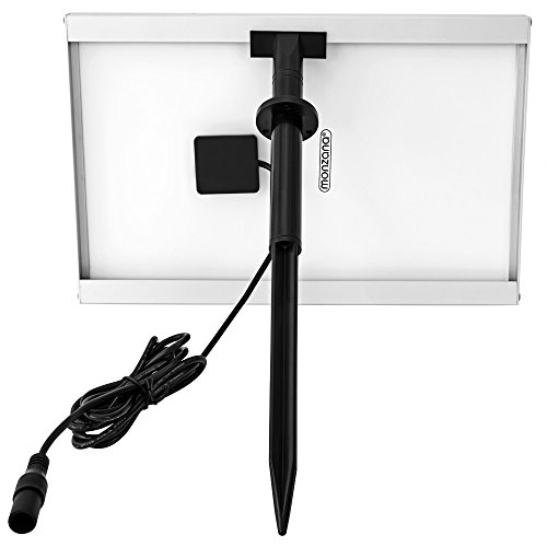 Solarpumpe Teichpumpe LED mit Akku Gartenteich Pumpe Springbrunnen Gartenbrunnen Wasserspiel - 6