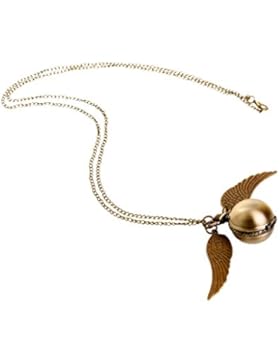 MagiDeal Unisex Antiken Flügeln Kugel Anhänger Taschenuhr Kette Pullover Kette Umhängeuhr Kettenuhr Quarzuhr