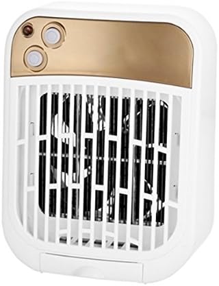 ANHPI Smart Light Control Anti-mosquito Lamp LED 3.3W Electric Shock Nontoxic Radiation-free Portable Electric Mosquito Trap,Gold-15.5*9.0*20.4cm