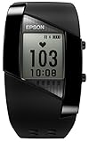 Epson Pulsense PS-500 Activity Monitor with In-Built Heart Rate and Multifunctional Display - Black