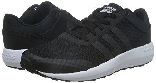 adidas Herren Cloudfoam Race Turnschuhe, Schwarz, 42 EU - 5