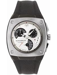 Technomarine Men's Chronograph Black Rubber Stainless Steel Case Watch TMKRA25