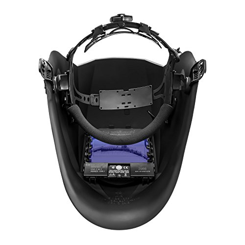 Stamos Germany – Schweißhelm Pokerface – PROFESSIONAL SERIES – 100 x 65 mm – Lichtschutz DIN 4 – 8 oder DIN 9 – 13 - 5