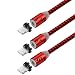 Produktbild Ugi® Rundkabel Magnetic Cable 3 Pack(3.3ft+6.6ft+10ft)/for iPhone/Red