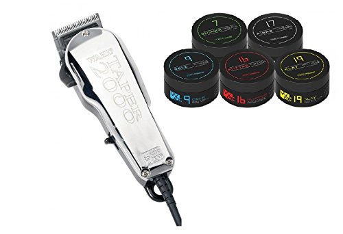 Wahl Taper 2000 Mains Clippers with 5 Styling Products
