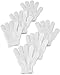 Exfoliating Bath Shower Gloves, Deep Body Scrub Mitt Removes Dead Skin, Stimulates Circulation, Firms Skin, Reduces Wrinkles, Scars, Cellulite and Stretch Marks. 3 Pairs, By Christina Moss Naturals.