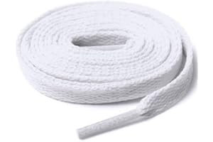 HQ-CLOUD Lacets Chaussures de Sport Plats et Larges 120 x 0.8 cm - Couleur Au choix