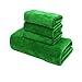 Produktbild Enterest Waschhandtuch Nano-Super Faser Handtuch für Autowaschen, Autowachs, Küchenreinigung, Beauty-Pflege, 60 x 160 cm, 2 Stück grün