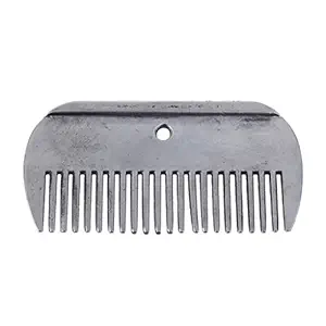 Street27 Stainless Steel Rustless Pony Horse Grooming Comb Equestrian Tools