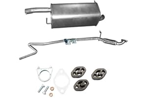 Auspuff Autoteil von Polm-Ostr MITTELROHR Endtopf mit Montageware