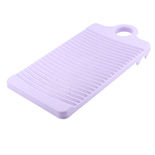 sourcingmap Plastik Haushalt Waschbrett Kleider Waschen Brett 315mm Länge - Helllila