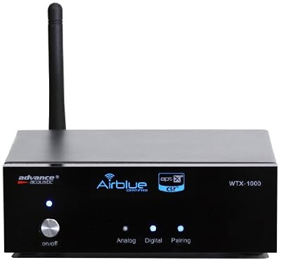 Advance Acoustic WTX 1000 Module récepteur Bluetooth audio APTX/AD2P Noir
