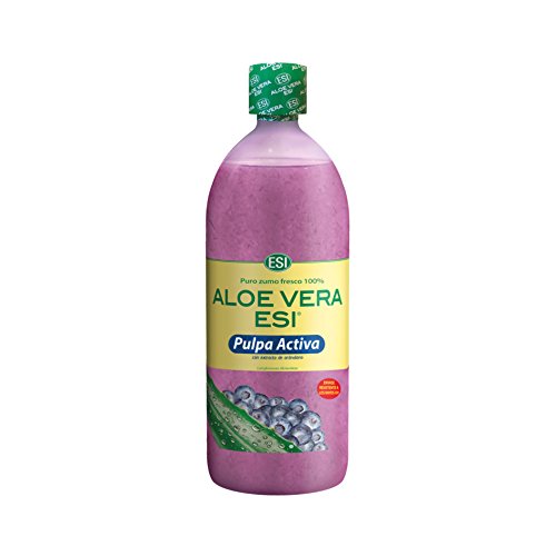 Trepatdiet-Esi Aloe Vera Zumo Pulpa Activa Mirtilo 1L. 100 ml