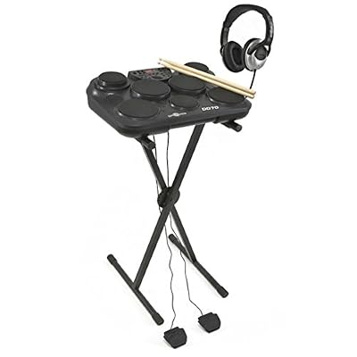 Gear4Music Pack Pads de batterie électronique portable DD70 par Gear4music