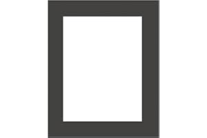DEHA DESIGN DEHA Picture Mount, Black 50x70cm Mount for 40x60cm Pictures, Acid-Free Frame Mount to Protect Photos - Single
