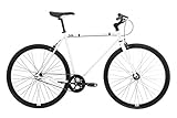 Feral Men's Fixie Single Speed Bike-Gloss White, 55 cm