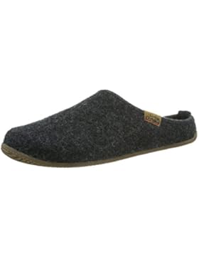 Living Kitzbühel Lederlogo Herren Flache Hausschuhe