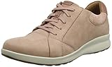 Suela: Caucho Clarks Un Adorn Lace, Zapatos de Cordones Derby para Mujer, Rojo (Rose Combination-), 39 EU
