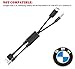Produktbild KFZ-Typ C 3,5 mm AUX-Kabel, USB C Musik-Audio-Ladeadapter, kompatibel mit Huawei, Motorola Moto Z, LeEco Le S3/2 Pro für ausgewählte Modelle BMW Mini Cooper Audi VW Mercedes Kia Hyundai Toyota Honda