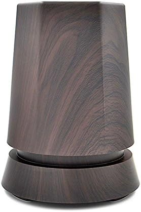 350ML Wood grain humidifier Aromatherapy Atomizer Ultrasound air Diffuser Cool Atomizer , Deep wood grain