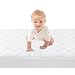 Baby Works Quilted and Fitted Bamboo Crib Mattress Protector (White)