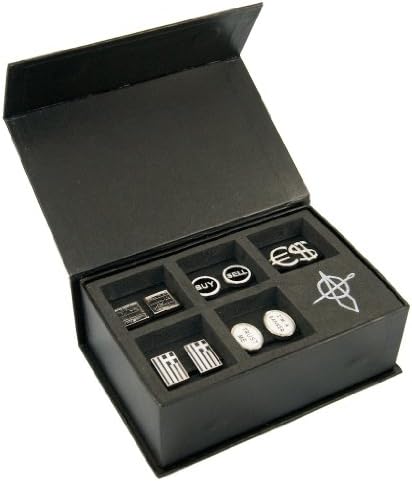 BANKERS BUSINESS: Five pairs of selected cufflinks for today’s financial world