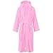 Produktbild ES Living Bademantel für Jungen und Mädchen, 100% Baumwolle, mit Kapuze, für Teenager, 11-16 Jahre, Hellrosa, 8-10