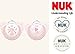 Produktbild NUK"ROSE BLUE" - 2x Schnuller Anatomische Silikone, Nr. 10.730.131/ROSE (0-6m+)