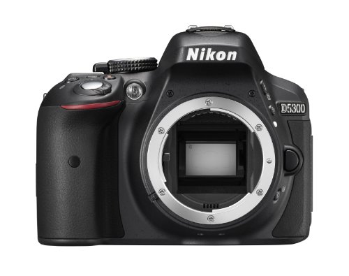 Nikon D5300 SLR-Digitalkamera (24,2 Megapixel, 8,1 cm (3,2 Zoll) LCD-Display, Full HD, HDMI, WiFi, GPS, AF-System mit 39 Messfeldern) nur Gehäuse schwarz Nikon D5300 SLR-Digitalkamera (24,2 Megapixel, 8,1 cm (3,2 Zoll) LCD-Display, Full HD, HDMI, WiFi, GPS, AF-System mit 39 Messfeldern) nur Gehäuse schwarz Bilder