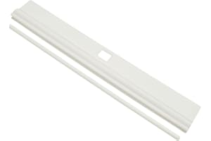 GARDINIA Lamellhållare, för lamellgardin, läder, 10 stycken, 12,7 cm, inkl. slopkrok, plast