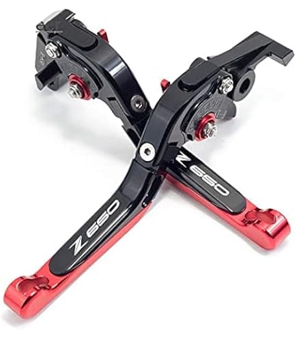 Leve Frizione 5D Rhombus PSLER Per Kawasaki Z750 (2007-2012) - Rosso, Alluminio
