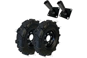 SAKAWA Ruedas Neumáticas Motoazada Motocultor 400 X 8 mangones