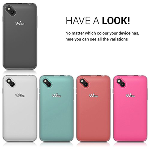 kwmobile Funda para Wiko Sunny - Carcasa Protectora de  TPU  para m  vil - Cover  Trasero  en  Transparente 