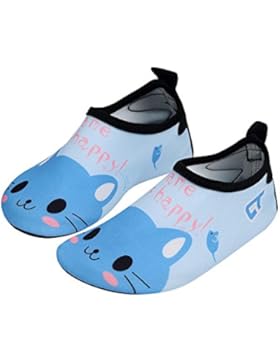 MStar Kinder süße Aquaschuhe Schwimmschuhe sportliche Badeschuhe Wasserschuhe Surfschuhe Sportschuhe für Outdoor...