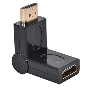 Storite Gold Plated 90-180 Degree HDMI Male to Female Adapter