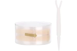 BRRNOO Opakowanie 300 Opadających Taśm do Powiek, Paski na Powieki, Niewidoczna Podwójna Taśma do Opadania Powieki, Niechirurgiczny Lifting Powieki, Podwójna Taśma do Powiek, Podwójna Taśma Samoprzylepna do