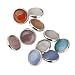 Importe 10pcs Cat Eye Drill Snaps Charm Button Fit DIY Noosa Leather Bracelet RS.445.00