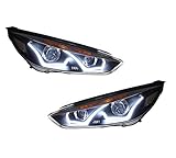 Kommt in einem Paar Scheinwerferbaugruppen [enthalten linke Seite (Fahrerseite) und rechte Seite (Beifahrerseite)], ein Paar HID-Kit [inklusive 2 Vorschaltgeräte und 2 Xenon-Leuchtmittel], alle Leuchtmittel enthalten.