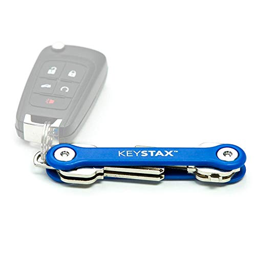 KeyStax KS ks040 Portachiavi in plastica, blu, S