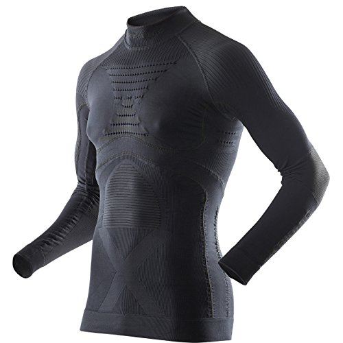 X-Bionic Acc-Evo UW LG-SL Turtle Neck, Maglia Intima Termica Uomo, Nero, XXL
