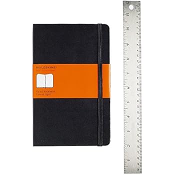 Moleskine Ruled Notebook (13 x 21cm)