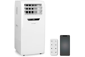 Mc HAUS Artic-260 - Aire acondicionado portátil 4 en 1: refrigeración, calefacción, ventilación y deshumidificador, WIFI APP, ≥ 30m²