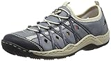 Flexible Laufsohle Rieker Damen L0567-14 High-top, Blau (Pazifik/Adria/Royal/Silverflower 14), 43 EU