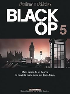 jaquette livre Black Op - saison 1 - tome 5 - Black Op T5